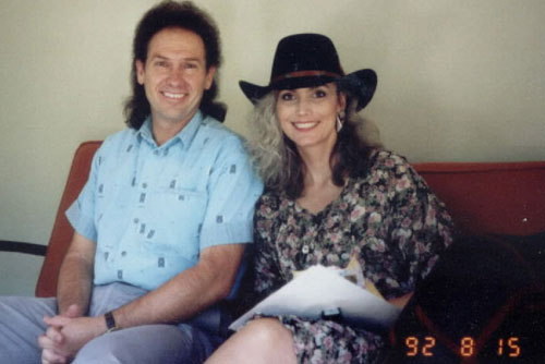 Al Perkins and Emmylou Harris