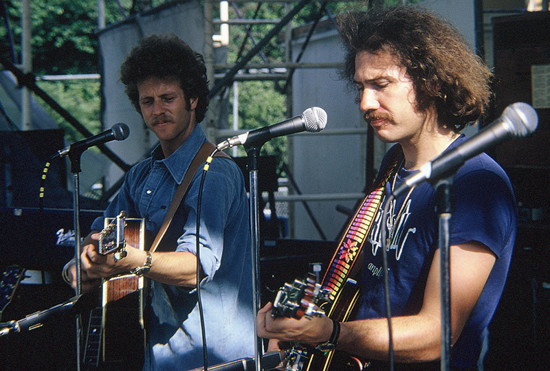 Al Perkins Chris Hillman NYC 15th July 1974